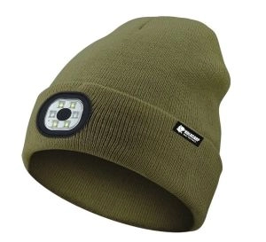 Holdcarp Čiapka so svetlom Led Light Beanie Green